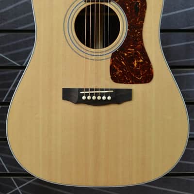 Guild USA D-50 Dreadnought Natural All Solid Acoustic Guitar & Case image 1