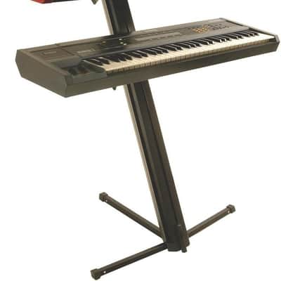 On-Stage KS9102 Quantum Core Column Keyboard Stand,Black image 2