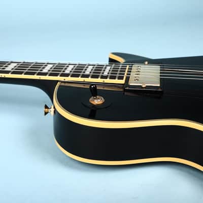 1989 Epiphone Les Paul Custom LPC-80 Open Book Ebony 1st Year image 10