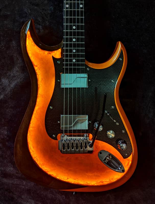 Modugno X3-S Pro | LED Guitar | Made-To-Order In Texas, USA image 1