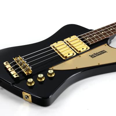 Mike Lull Tom Petersson Signature Bass TPT4 | Rare Black Finish, Gold Hardware image 16