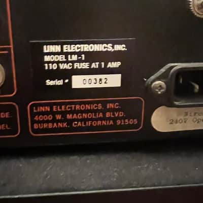 Linndrum LM1 Linn LM-1 image 3