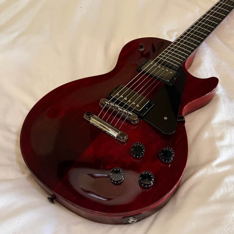2025 Gibson Les Paul Studio Dark - Wine Red - Free Pro Setup image 1