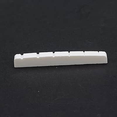 Immagine 42/43mm Bone Nut for Strat Tele Style Electric Guitar Replacement - 2