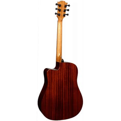 Lag Tramontane T118DCE | Dreadnought Cutaway Acoustic-Electric, Natural. New with Full Warranty! image 5