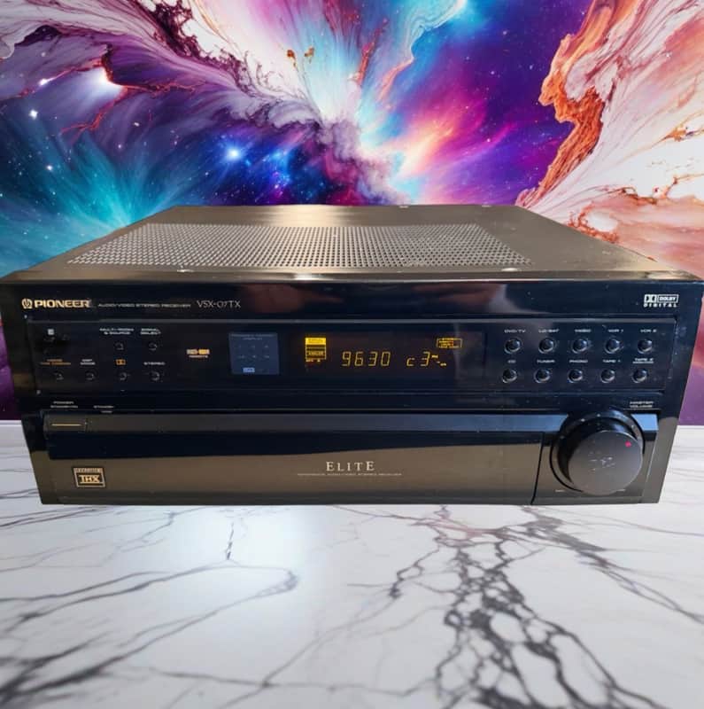 Vintage Pioneer VSX-07TX Elite Multi-Channel Receiver W/ THX Surround SERVICED🔥 image 1
