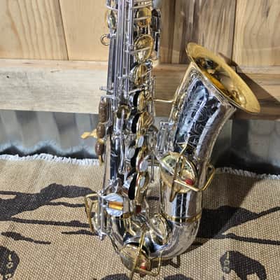 Buescher True Tone Alto Sax 1925 - Silver and 24K Gold Plate image 8