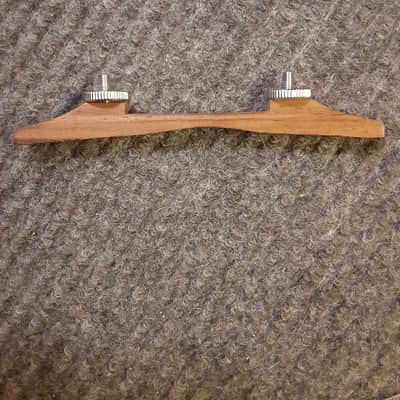 Unbranded NOS Mandolin Bridge Base w/ Thumbscrews image 7