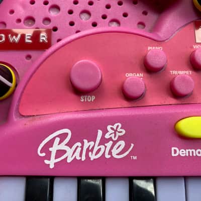 Bontempi Barbie Keyboard heavy circuit bent super RARE by Bogus Noise 2000´s Pink image 2