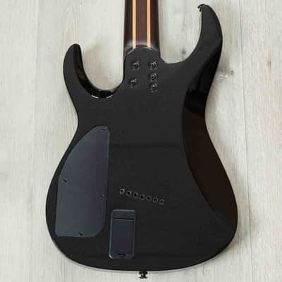 Legator X Series Ninja X7F Multi-Scale 7-String Guitar, Roasted Flame Maple Fretboard, Magma image 9