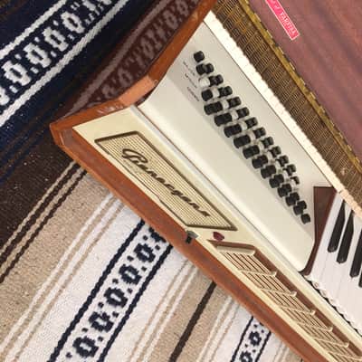 Farfisa Gretsch Harmonium piano organ 1950s-1960s made in italy vintage Midcentury image 6