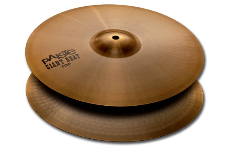 Paiste 14" Giant Beat Hi Hats Cymbals PGBTHAT14 image 1