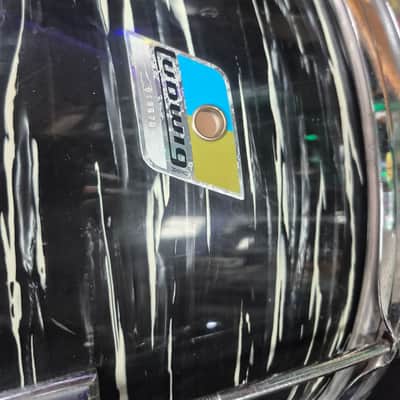 Ludwig 1971 442 3 piece kit 1971 - Black oyster image 14