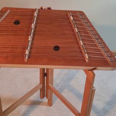 HAMMERED Dulcimer Pigeon River Music/ Dale Ward Pigeon River string instruments Hammered Dulcimer 1990's vintage Excellent Conition image 12