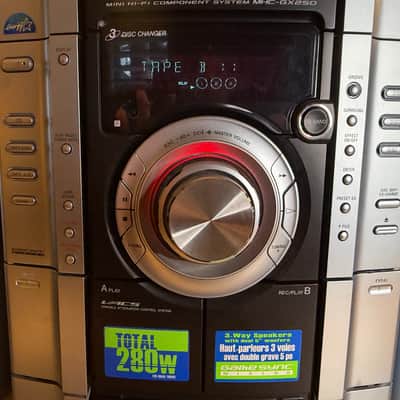 Sony MHC-GX250 Mini Hi-Fi Shelf Stereo System Radio CD Changer EVERYTHING WORKS! image 7