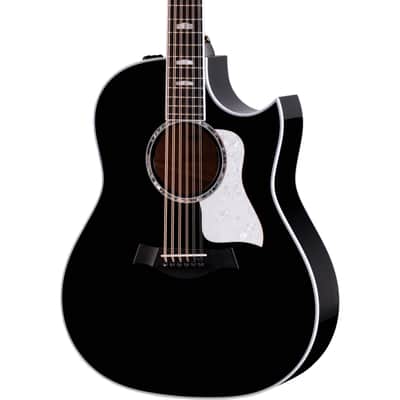 Taylor Somos 657ce 12-String Acoustic Electric Doce Doble - Black image 1