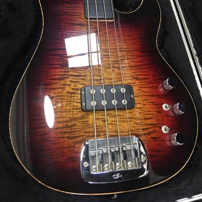 G & L L 1500 Fretless 2008 Flame Maple with binding image 1