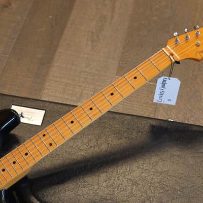 1994 Fender Limited Edition 40th Anniversary 1954 Reissue Collectors Model Stratocaster w/ Maple FB Electric Guitar 2-Color Sunburst + COA OHSC image 7