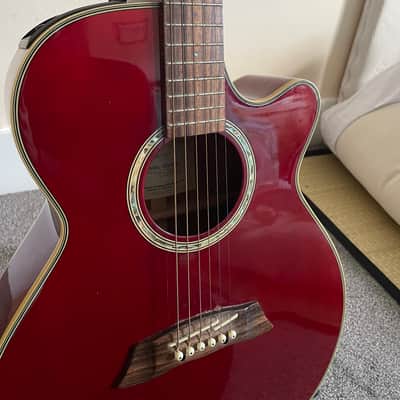 Takamine EG560c Mid-2000s - Red image 5