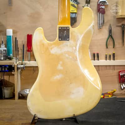 Fender Jazz Bass 1966 - Olympic White image 2