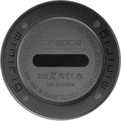Minirig Mini Portable Rechargeable Bluetooth Speaker (silver) (B-STOCK) image 3