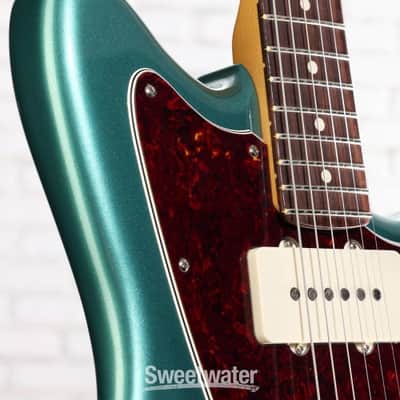 Fender American Professional Classic Jazzmaster Electric Guitar - Faded Sherwood Green Metallic (JazzMAPCRSGd1) image 6