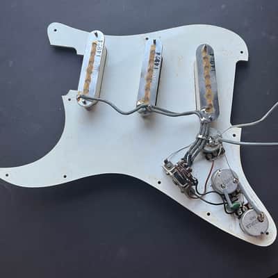 RARE 1974 Greco Maxon “Excel” 1962-1964 Strat REPLICA .... LOADED Pickguard + Electronics Mounted – Original Pre-Wired Assembly ... the BEST 60's Strat voiced pickup CLONES (Reverse Engineered) image 14
