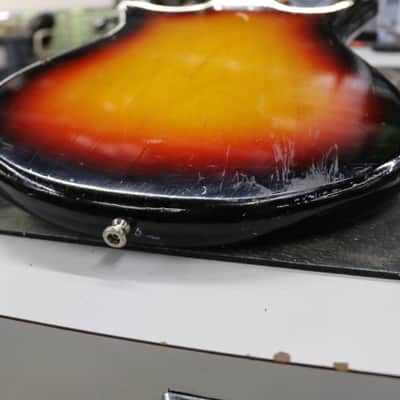 Teisco Del Rey E-110 1960's Sunburst image 10