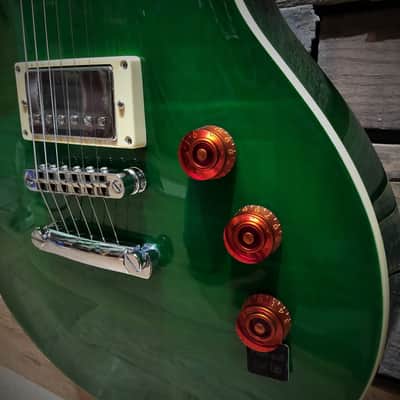 ESP Ltd EC-256 FM Trans Green | Reverb