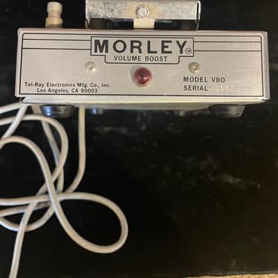 Morley Vintage Tel-Ray VBO Volume Boost 1970's Chrome image 2