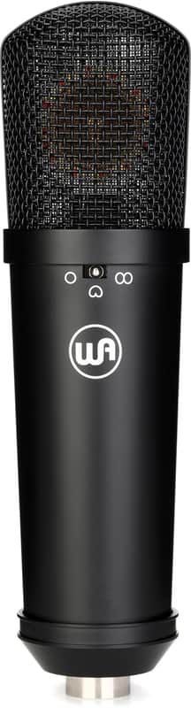 Warm Audio WA-87jr Studio Vocal Microphone - Black image 1