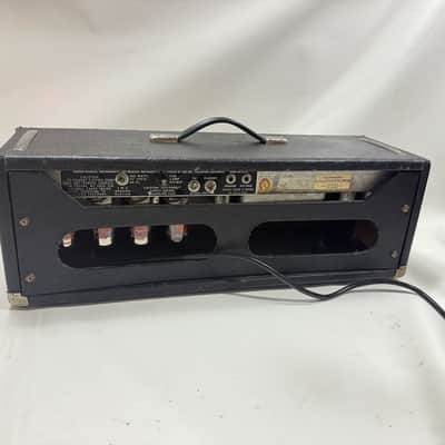 Fender Bassman 100 2-Channel 100-Watt Guitar Amp Head 1972 - 1976 - Silverface image 9