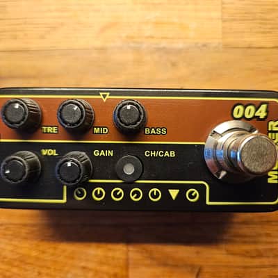 Mooer 004 Day Tripper Micro Preamp 2010s - Black/Brown image 1