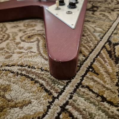 Gibson Flying V 2005 - Faded Cherry w HSC image 16