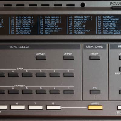 1988 Roland E-20 Vintage Synthesizer + cards image 10