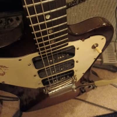 Gibson Firebird lll non reverse 1967 - Tobacco sunburst image 11