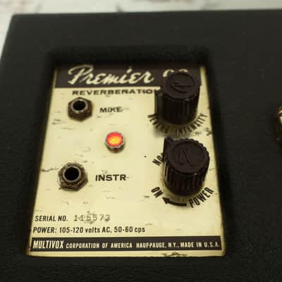 1960s Multivox Premier Model 90 Spring Reverberation Unit *FULLY SERVICED* image 5