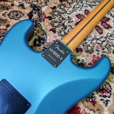*NEW IN BOX* 2026 Fender Japan Hybrid II Jazzmaster Misty Satin Blue Mist, MIJ JD26 image 19