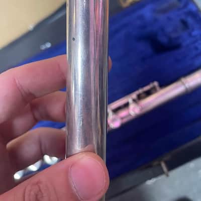 King Cleveland 610 Flute w/ Hard Case Blue Lining (parts/ repairable) image 20