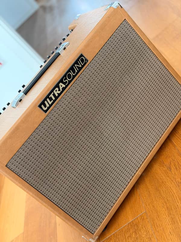 Ultrasound Dean Markley Pro-250 Tri-Amped Acoustic 2000er - Light Brown Tolex image 1