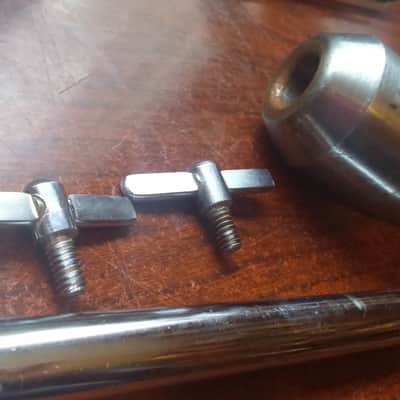 RARE VINTAGE Ludwig Slingerland Gretsch Camco Cymbal Stand Extension COUNTERWEIGHT CAMCO Wing Screws Bolts NO TARIFFS USA image 2