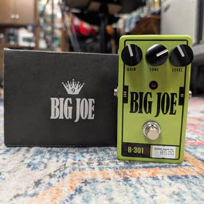 Big Joe Stomp Box Company Raw Series Tube Overdrive B-301 2015 - Green image 1