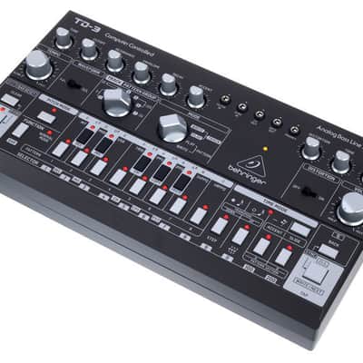 Behringer TD-3 Analog Bass Line Synthesizer 2019 - 2021 Black