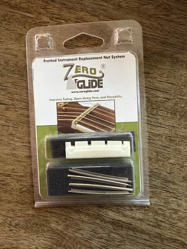 Genuine Zero Glide ZS-18 Slotted nut replacement system for Basses image 1