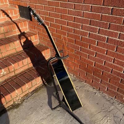 Custom Hand Painted Ibanez Deadnaught Guitar with Medieval Angus Dei Lamb of God design image 15