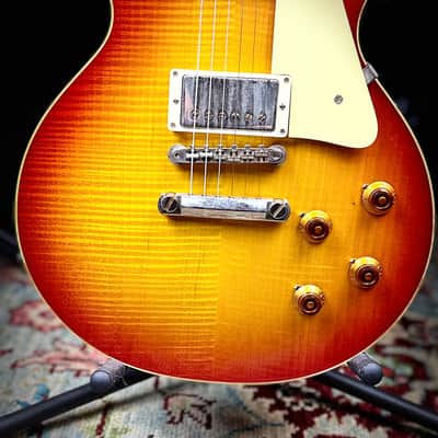 Gibson Custom Shop '59 Les Paul Standard Reissue 2020 - Present - Washed Cherry Sunburst VOS image 8