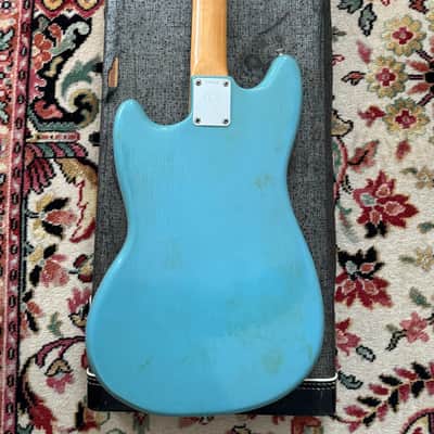 Fender Mustang (Daphne Blue, 1966) image 21
