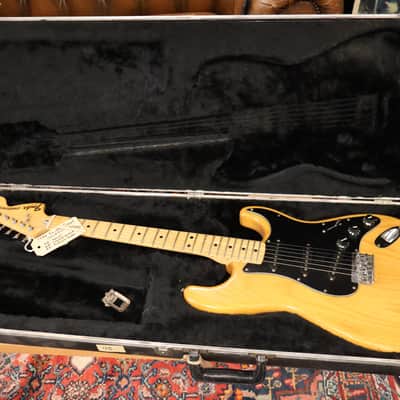 Fender 1979 Stratocaster Natural Hardtail OHSC image 9