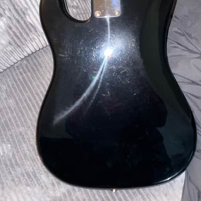 Squier Bullet Bass 1987 - Black - MIK Made in Korea P-Style Vintage Bass - First Year Squier by Fender image 18