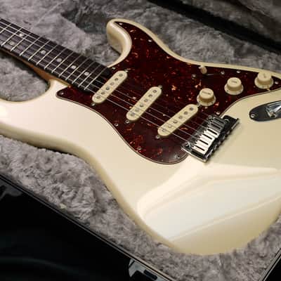 Fender American Elite Stratocaster with Rosewood Fretboard 2016 - 2019 - Olympic Pearl image 7